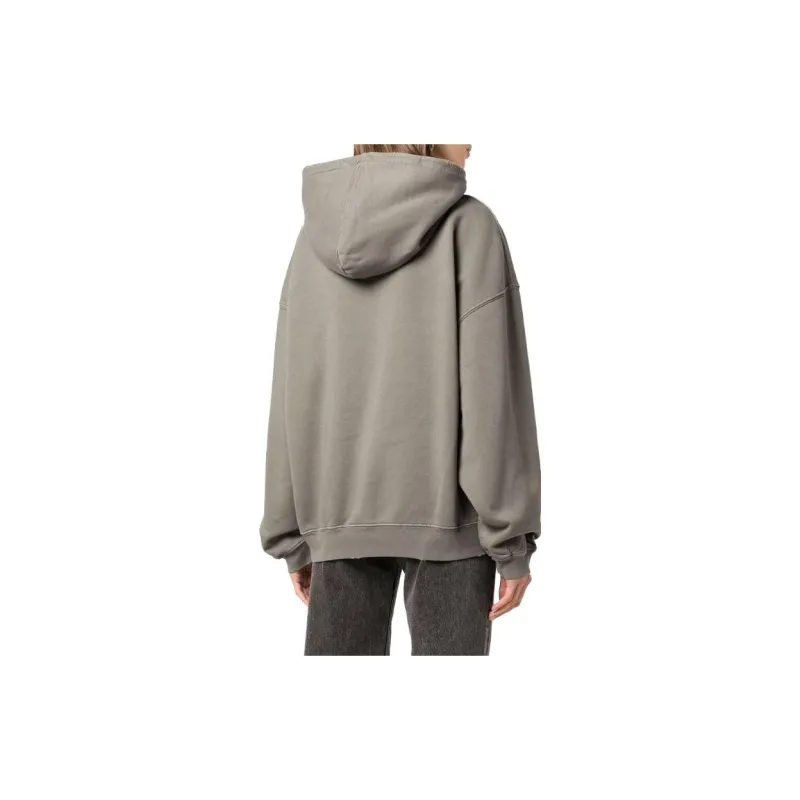 Anine Bing Harvey Combed cotton Hoodie-3