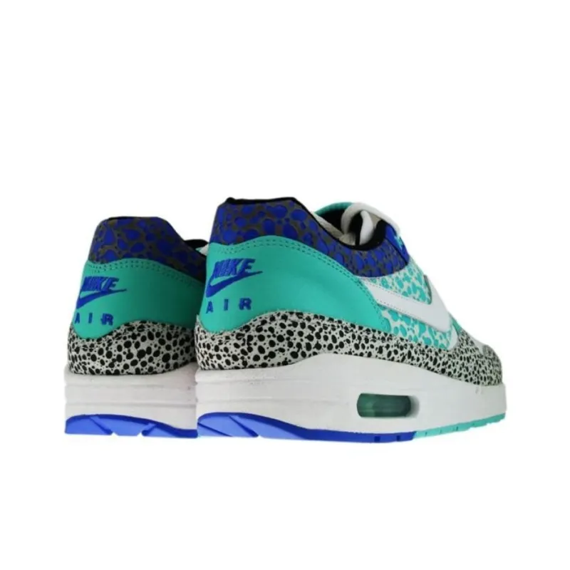 Nike Air Max 1 Anti Slip Wear Resistant Low Top Running Shoes Unisex Mint Green-2