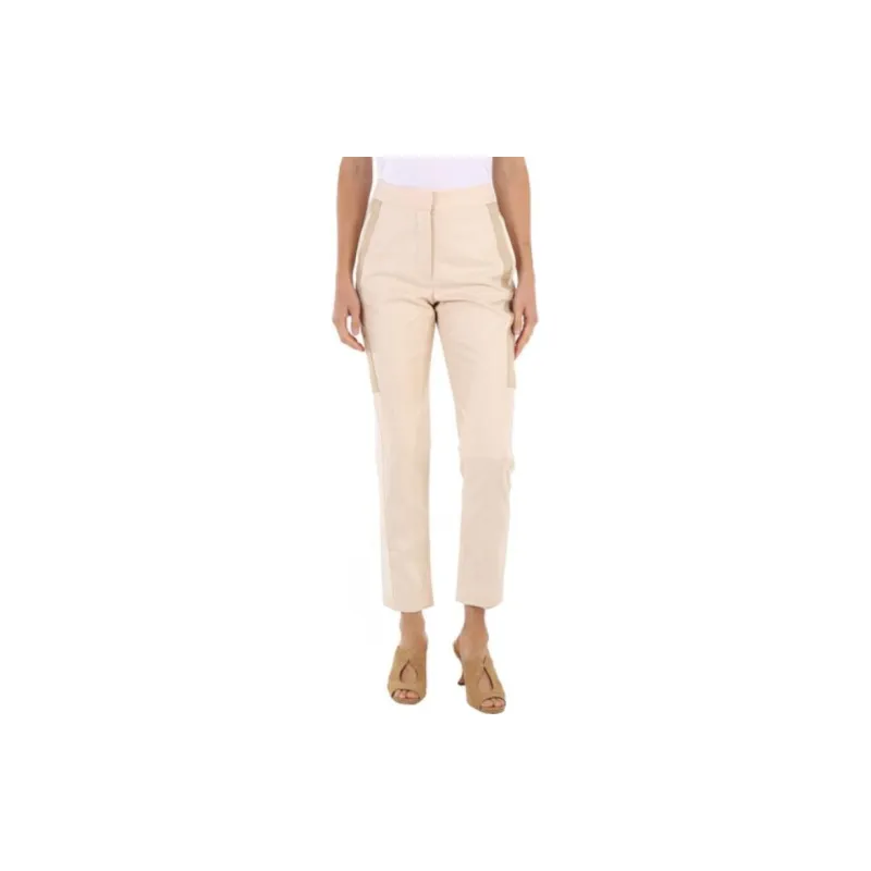Burberry Casual Pants Women's Beige-3
