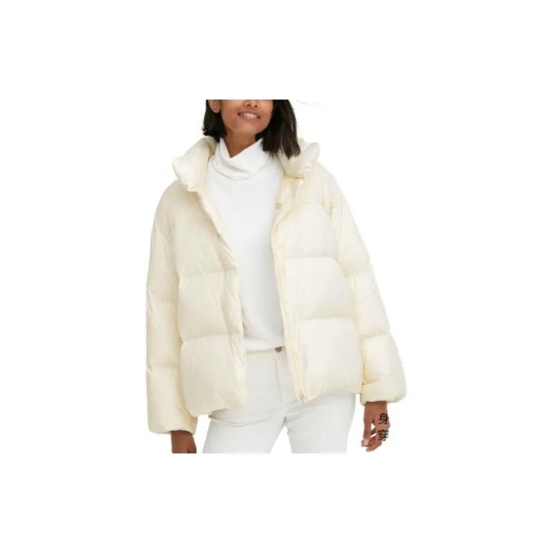 UNIQLO Down Jacket Women's Pearl White-2