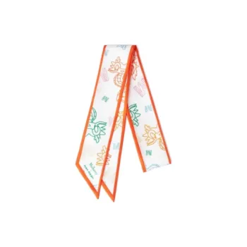 Mulberry Mulberry Silk Silk Scarves Unisex Multicolor