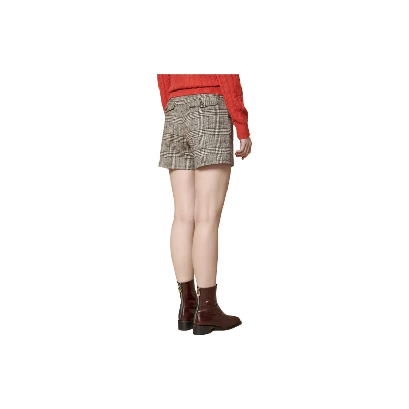 HAZZYS Casual Shorts Women's Brown-3