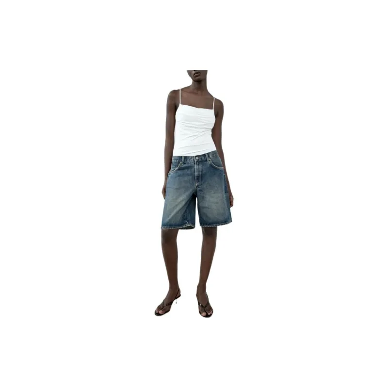 ZARA Bodysuits Women's White-2