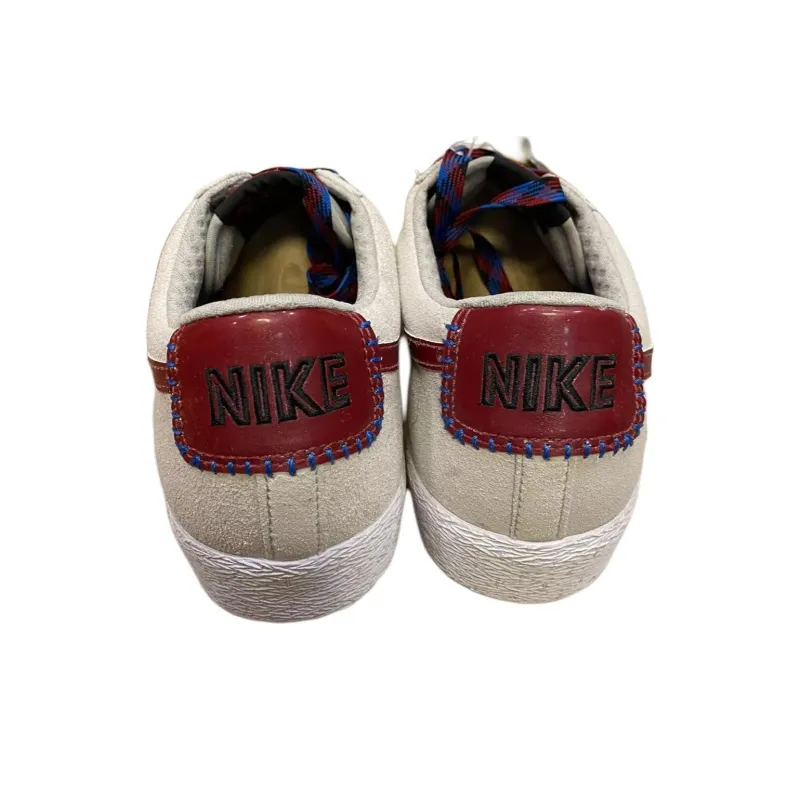 Nike Blazer Low Premium Granite/Deep Red Black White-3