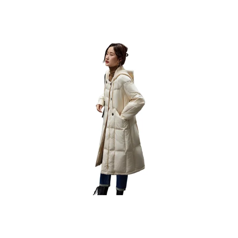 【dme】 Down Jacket Women's Cream Apricot-2