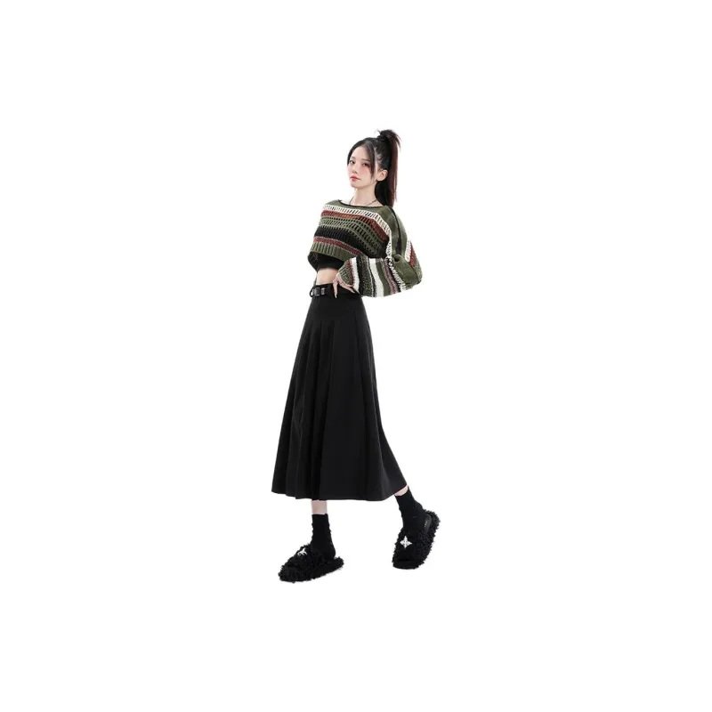Kazakhstan Casual Long Skirts Women's-1
