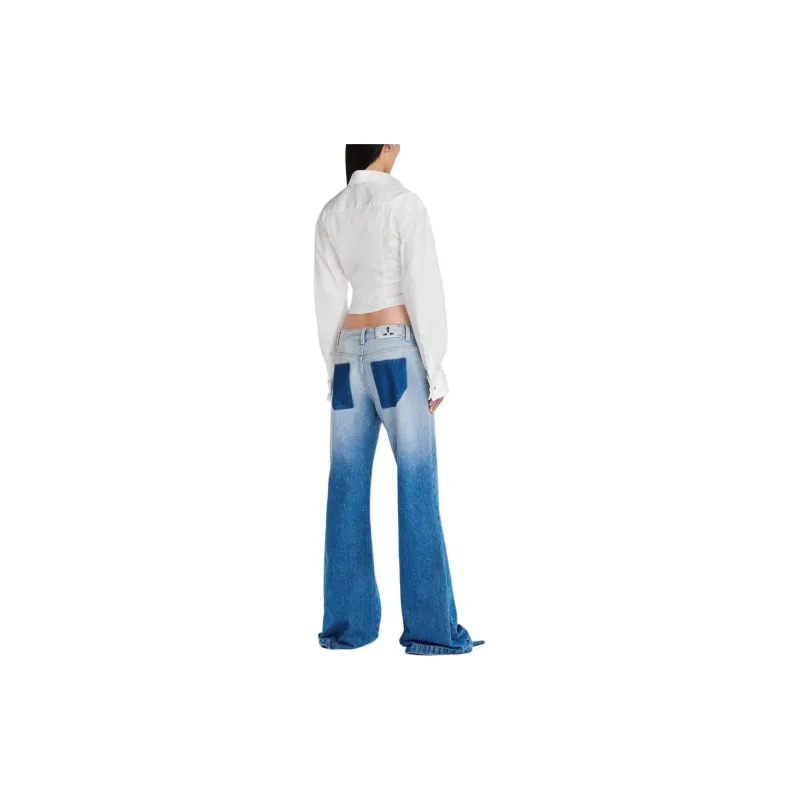 DION LEE Mid rise Flared Jeans-2