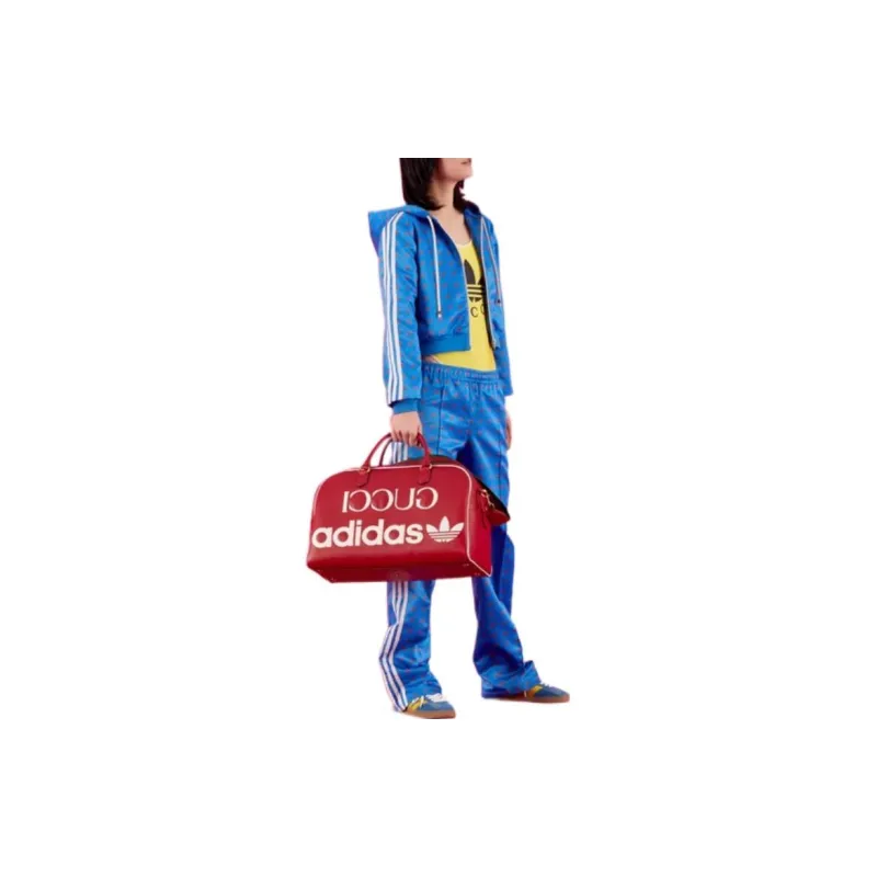 GUCCI X Adidas Jogging Pants Blue-3