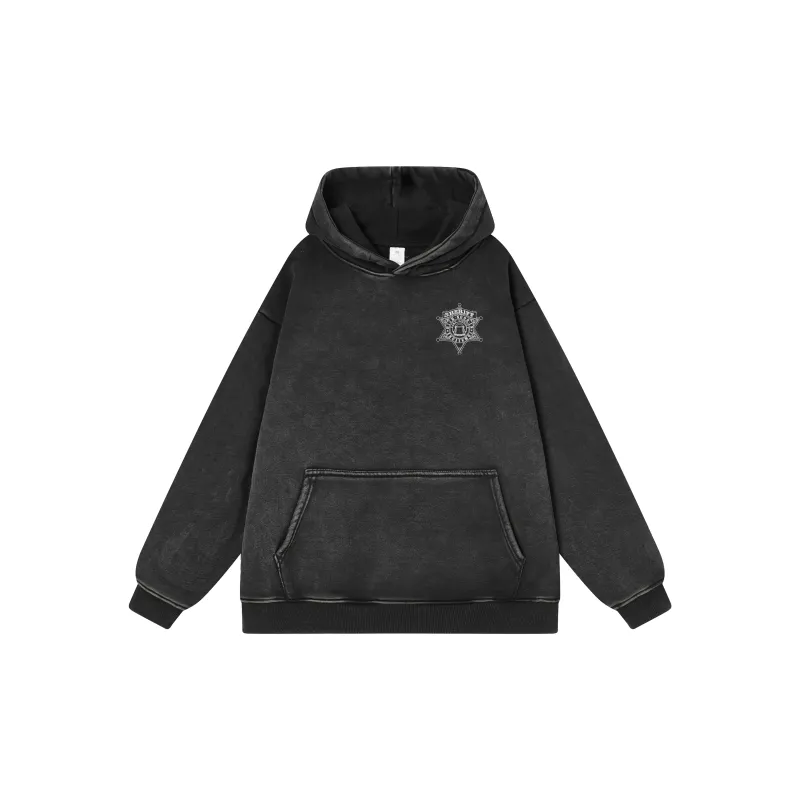 FAKE VINTAGE Sweatshirt Unisex Black-1