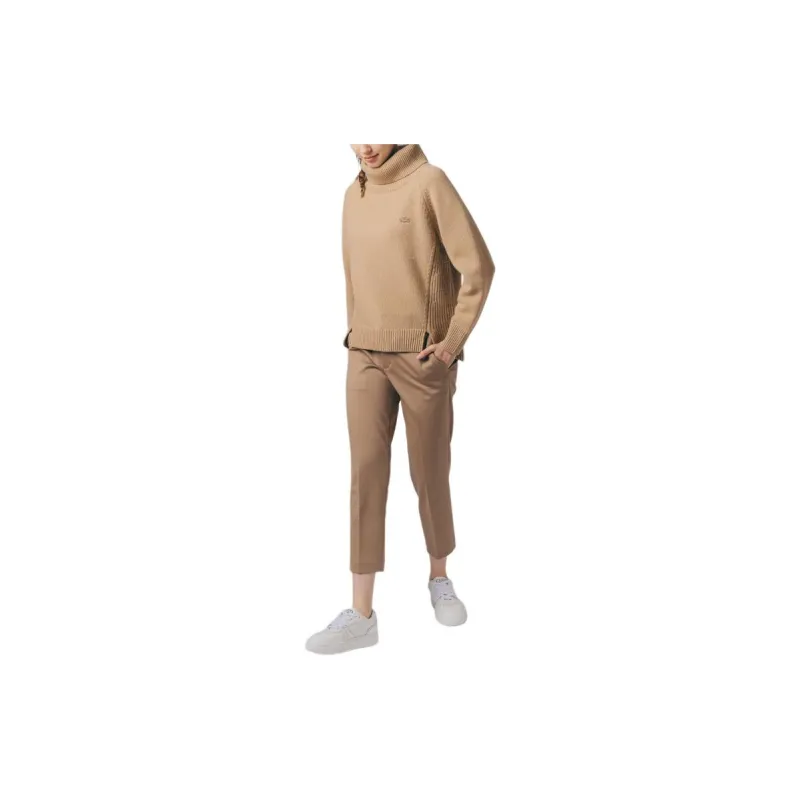 LACOSTE Sweaters Women's Beige-2