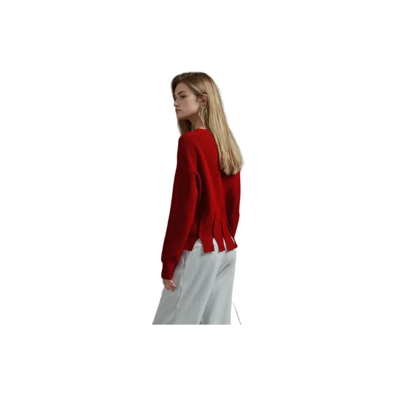 【dme】 Knitwear Women's Mary Red-2