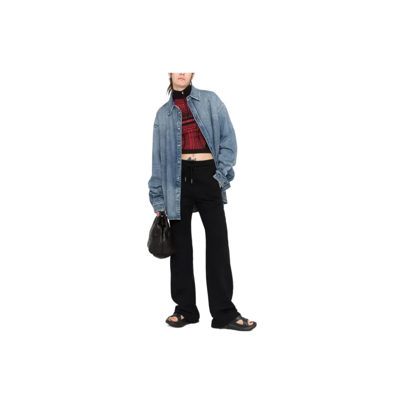 Balenciaga SS22 Denim Jacket Women's Blue-1