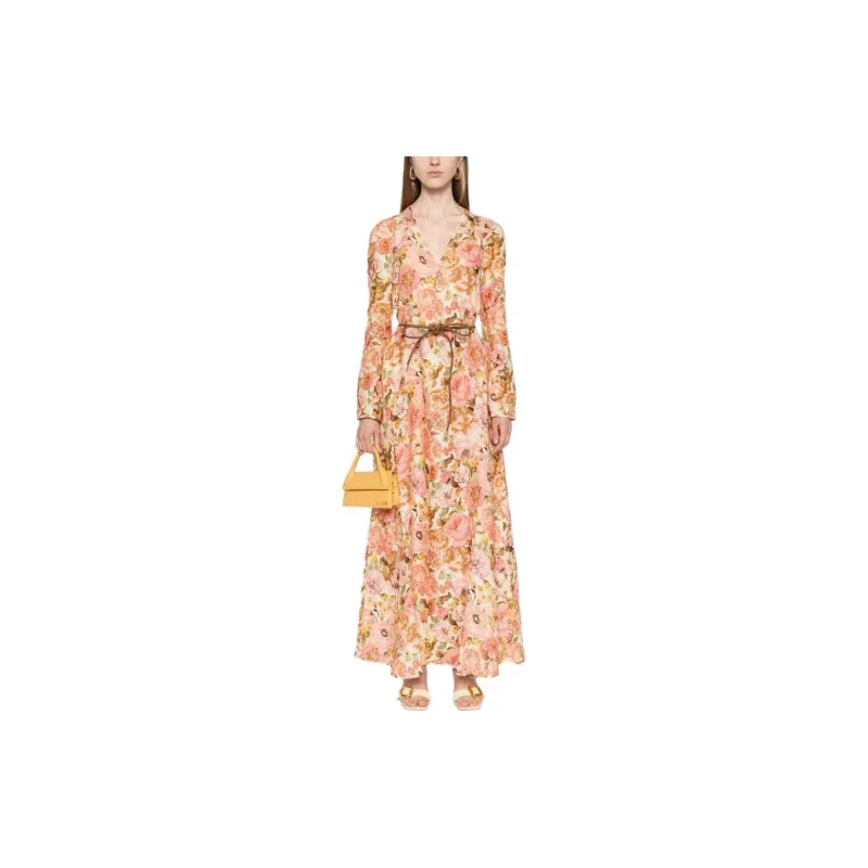 Zimmermann Floral Linen Maxi Dress-1