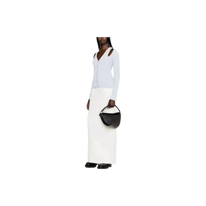 Alexander McQueen Cut out Ribbed knit Cardigan-3