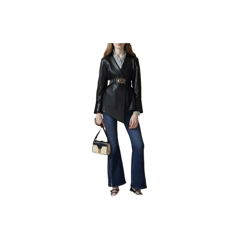 DKNY Jackets & Coats Women's Black-1