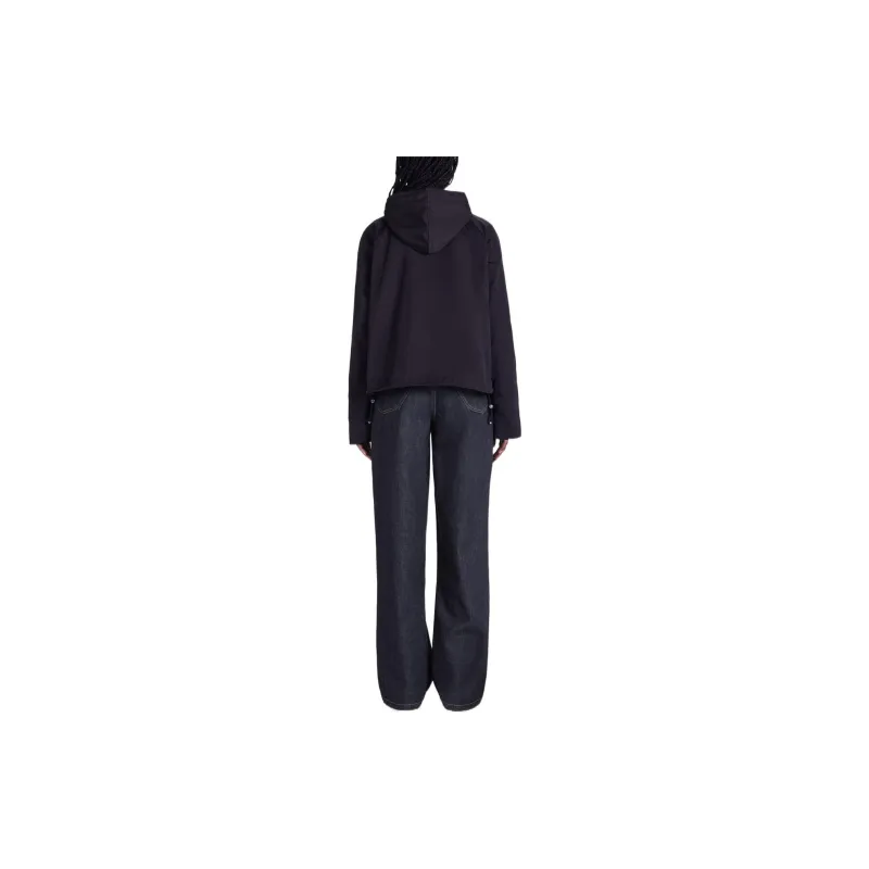 KENZO Logo Printed Hooded Windbreaker-3