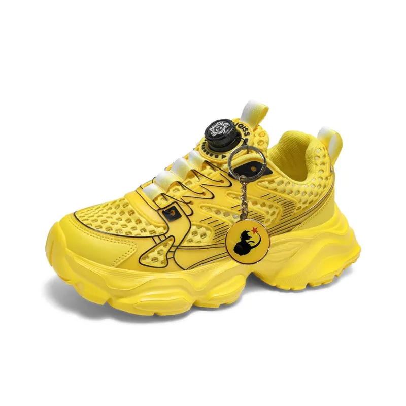 Goku Frieza Shock Absorbers With Slip Resistant And Abrasion Resistant Properties Low Top Chunky Sneakers Unisex-1