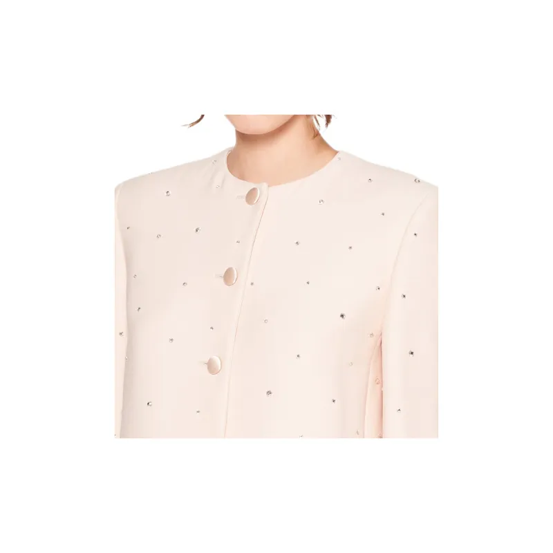 MIU MIU Coats Women's Egg White Stone Color-4