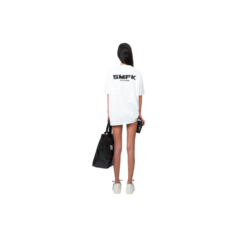 SMFK T-Shirt Unisex Snow Mountain White-2
