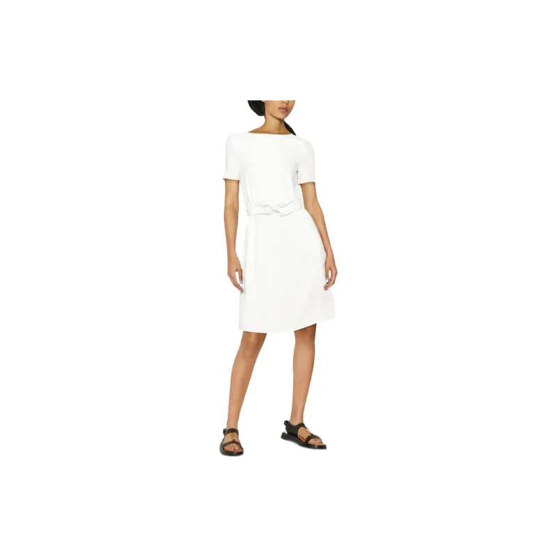 EMPORIO ARMANI SS22 Dress Women's White-1