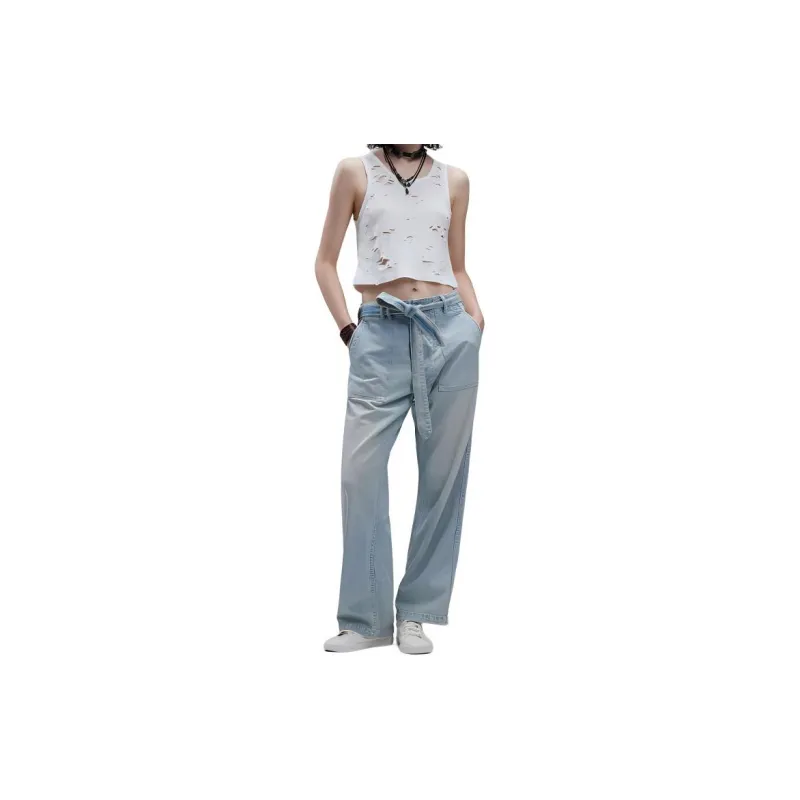 R13 SS24 Jeans Women's Lennon Blue-1