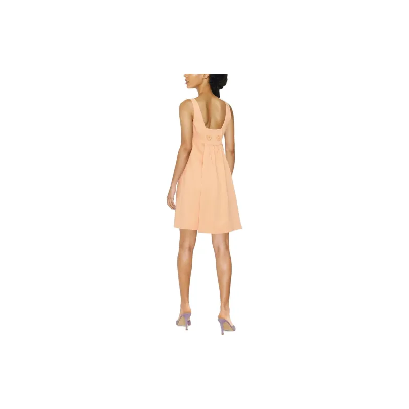 MOSCHINO Sleeveless Dresses Women's Orange-2