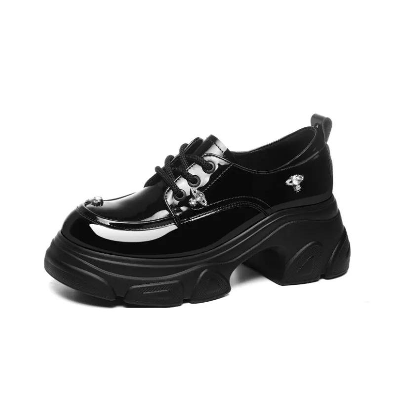 Golden Silk Rabbit Casual Single Shoes Women's-0