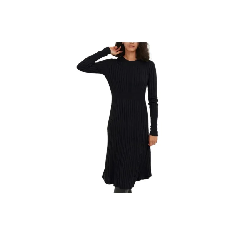 UNIQLO Long Sleeved Dresses Women's Black-0