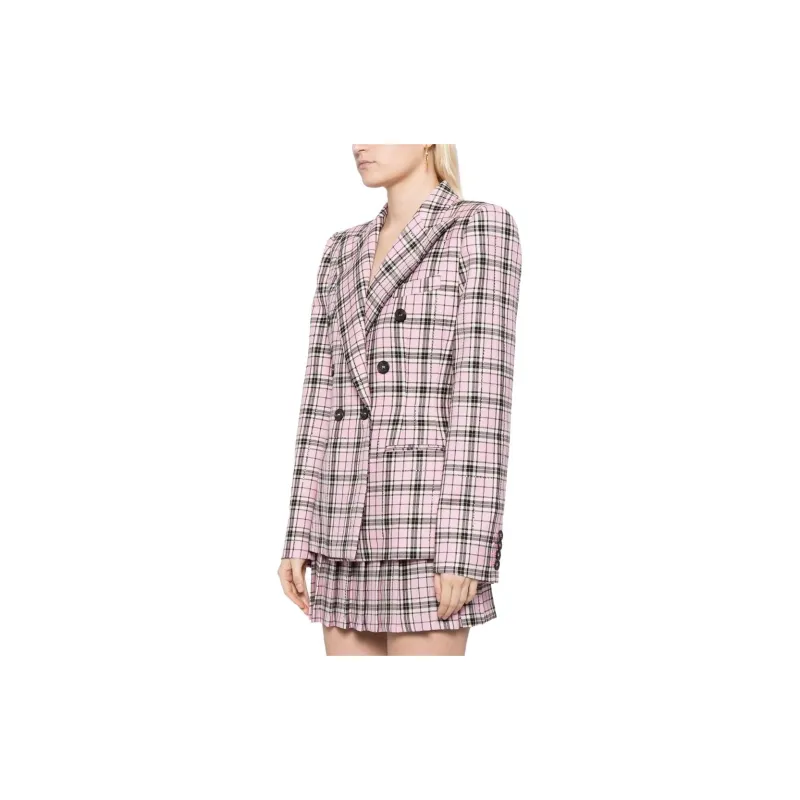 GIUSEPPE DI MORABITO Check-pattern Peak-lapels Blazer-3