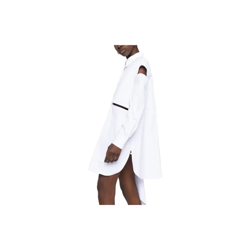 Alexander McQueen Cut-Out Detailed Shirt Dress-3