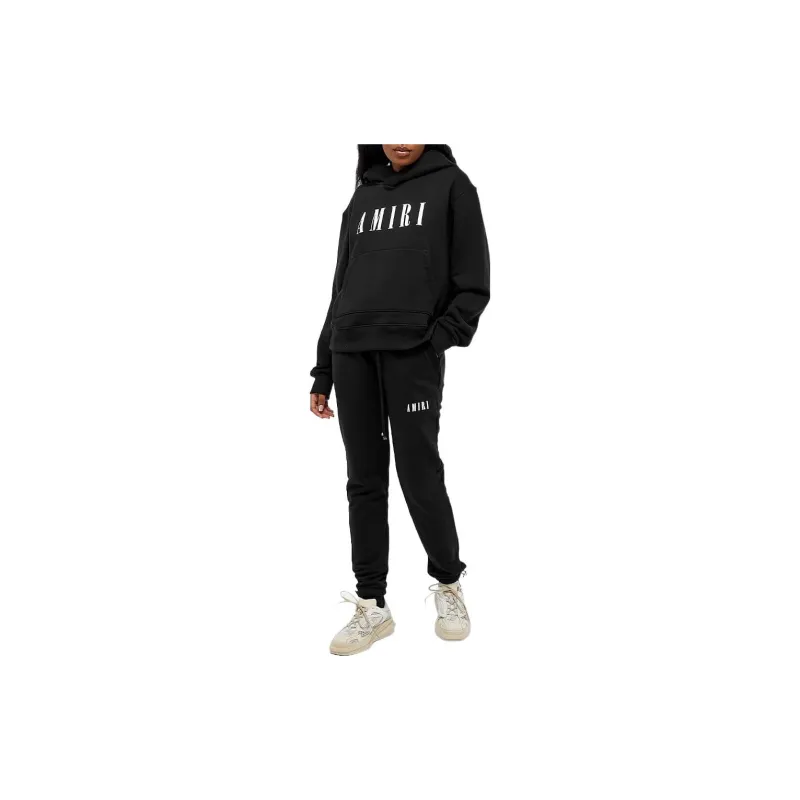 AMIRI Knitted Sweatpants Women's Black-3