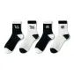 Black Letter+White Letter+Black Floral+White Flower[4 Pack]