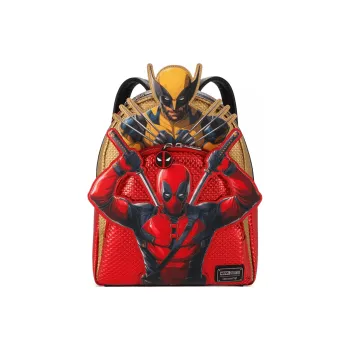 Disney Polyurethane Backpack Mini Men's Red