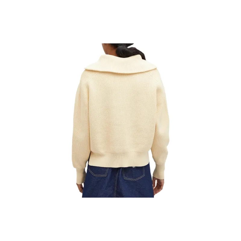 Maison Kitsune Polo Shirt Women's Light Yellow-2