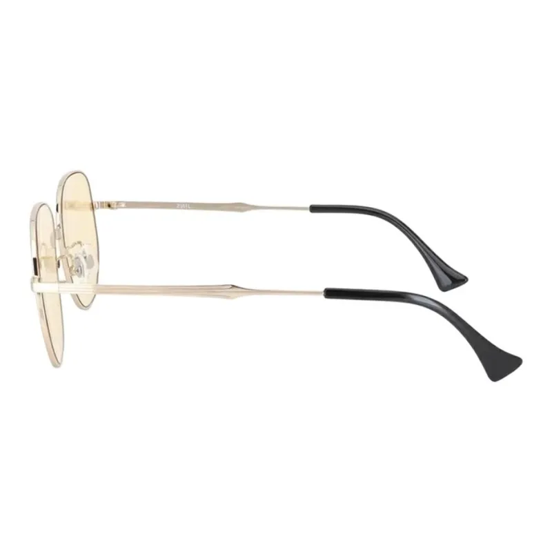JINS Metal Square Sunglasses Men's Gold-2