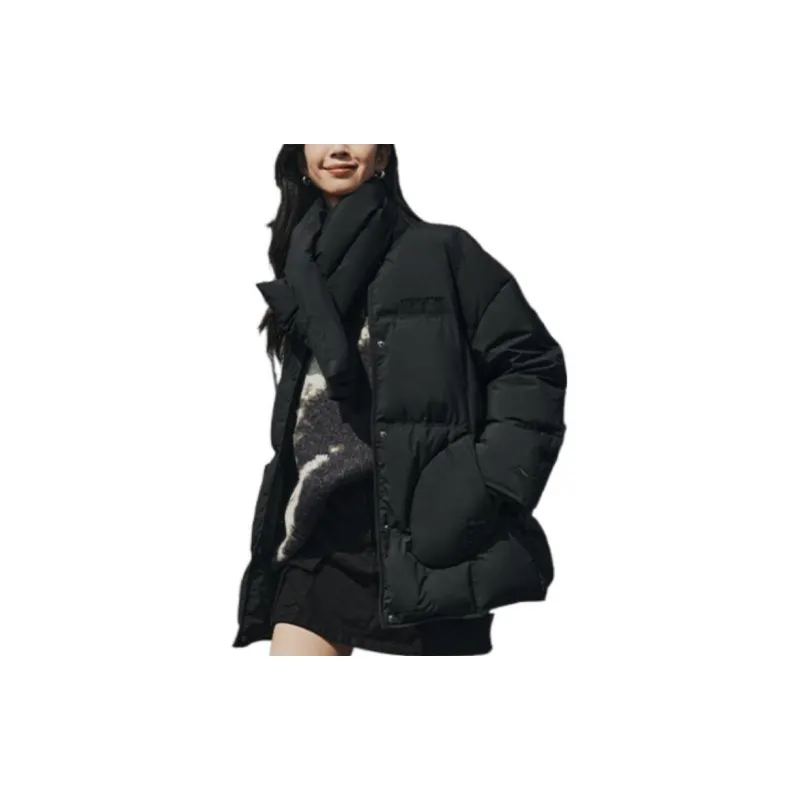 LINING CF Down Jackets Women's Black-3