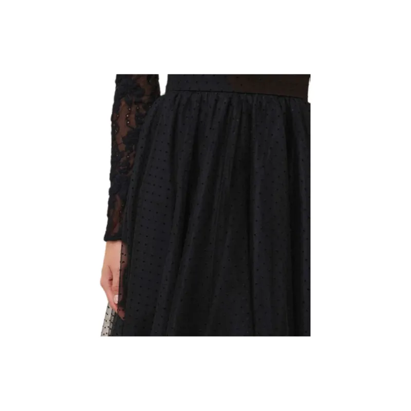 Zimmermann FW24 Casual Long Skirts Women's Black-3