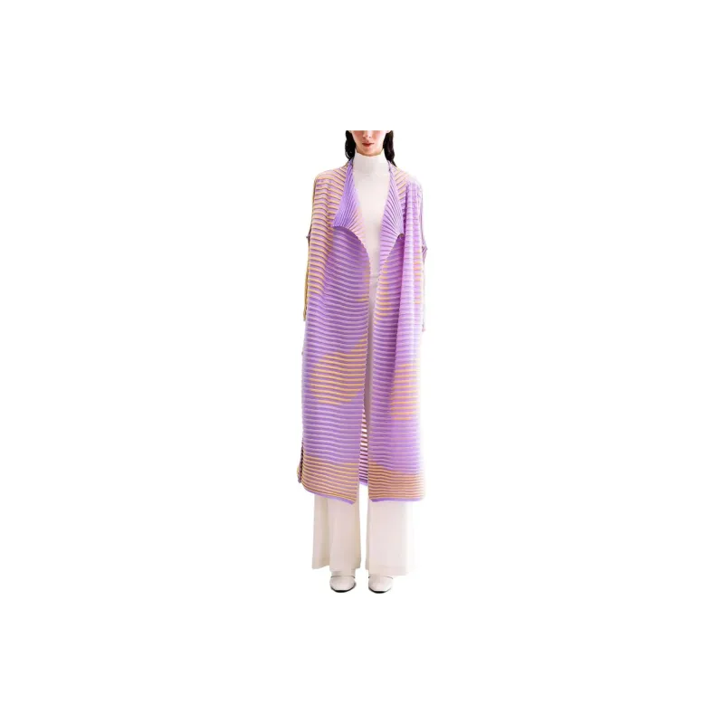 ISSEY MIYAKE Coats Women's Purple-3