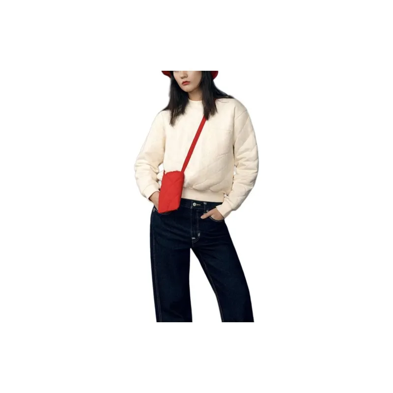 Levis Sweatshirts Women's Ecru-2