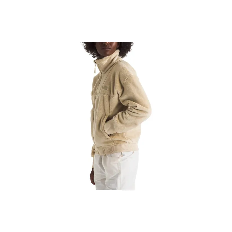 THE NORTH FACE Osito Lu Velvet-feel Coat Women's Gravel Stone Color-4