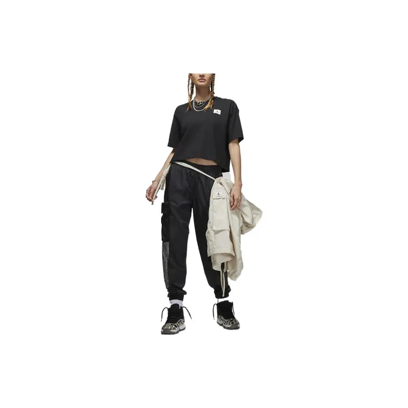 Jordan Essentials Cargo Pants Women's Black-1