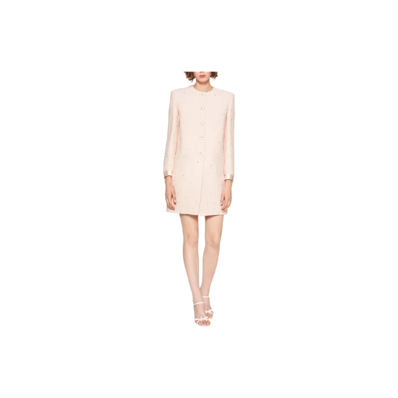 MIU MIU Coats Women's Egg White Stone Color-1