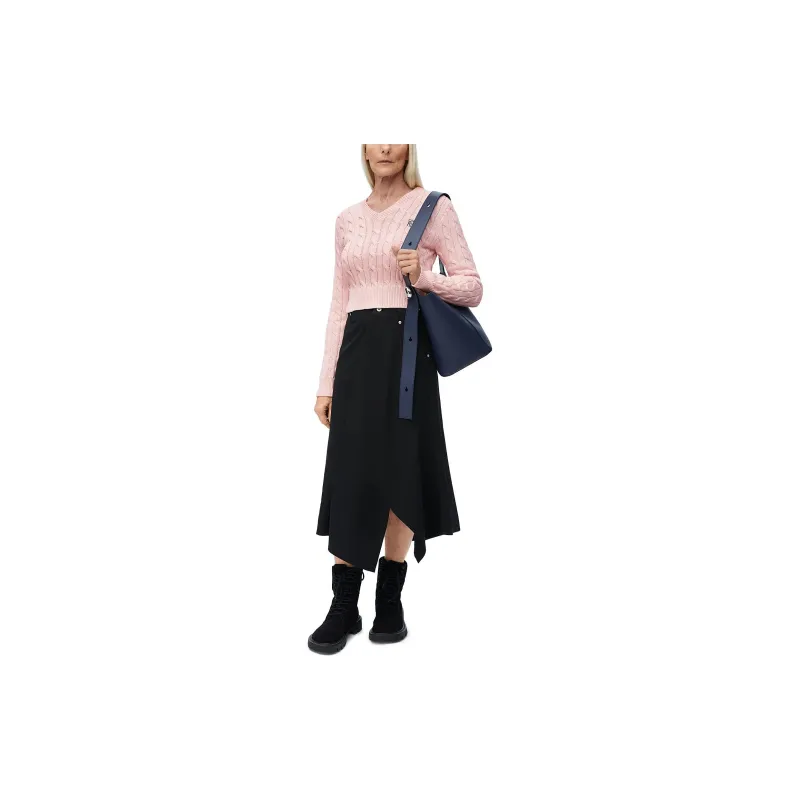 LOEWE FW24 Knitwear Women's Baby Pink-3