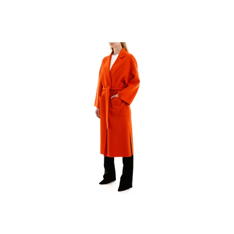 LOEWE Velvet Jackets Women's Orange-3
