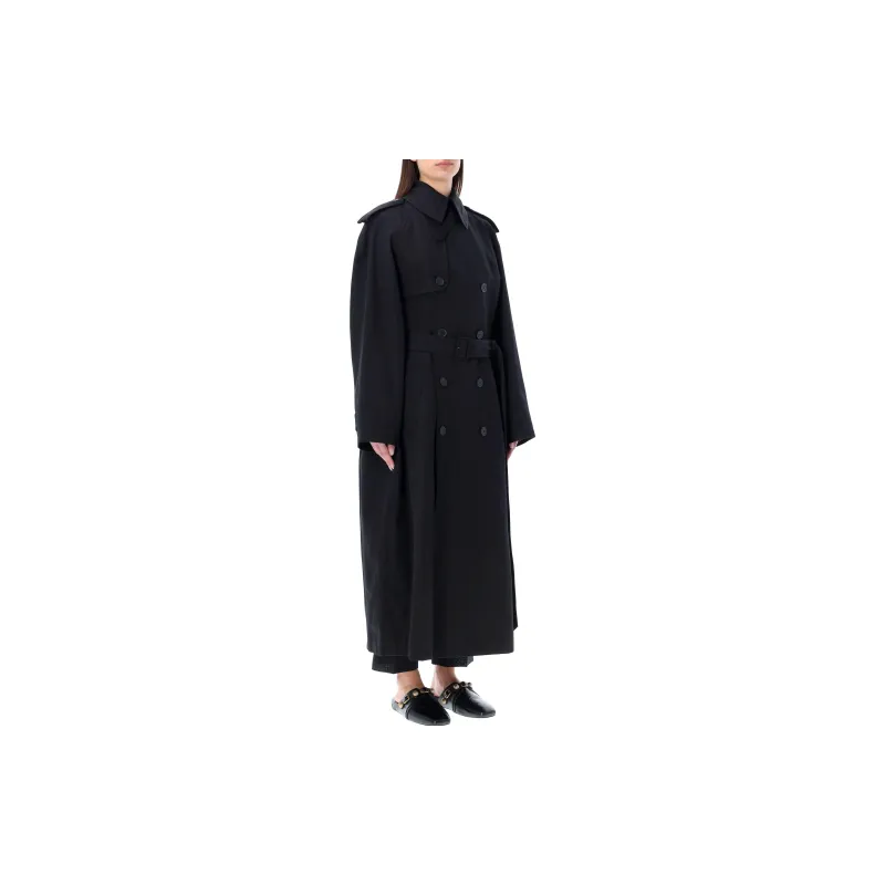 Balenciaga Hourglass Trench Coat-4