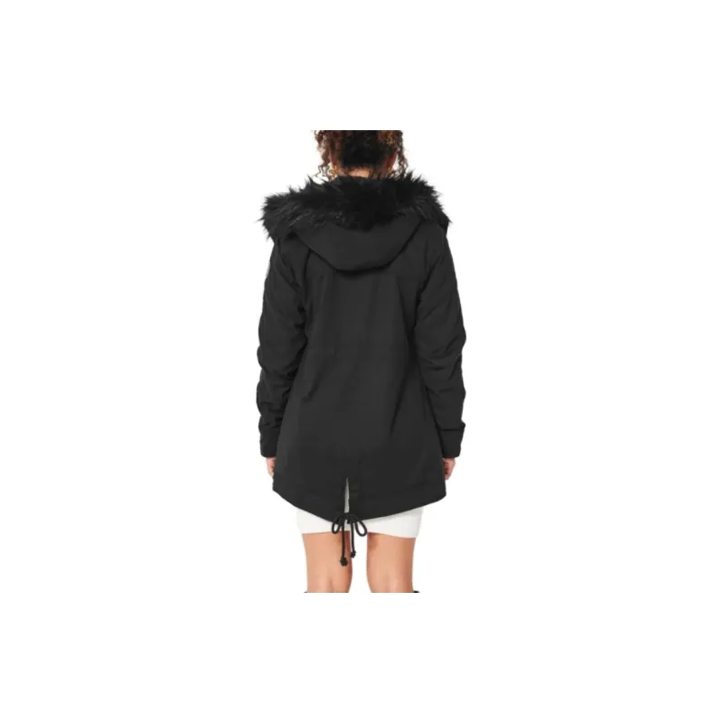 Hollister Coats Women's Black-2