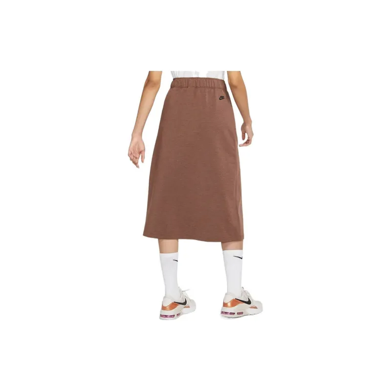 Nike Women'ss High-Waisted Skirt Brown-4