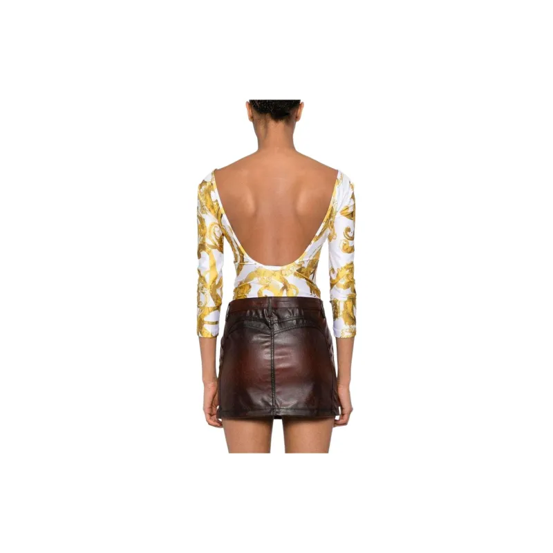 VERSACE JEANS COUTURE Watercolour Couture Bodysuit-1