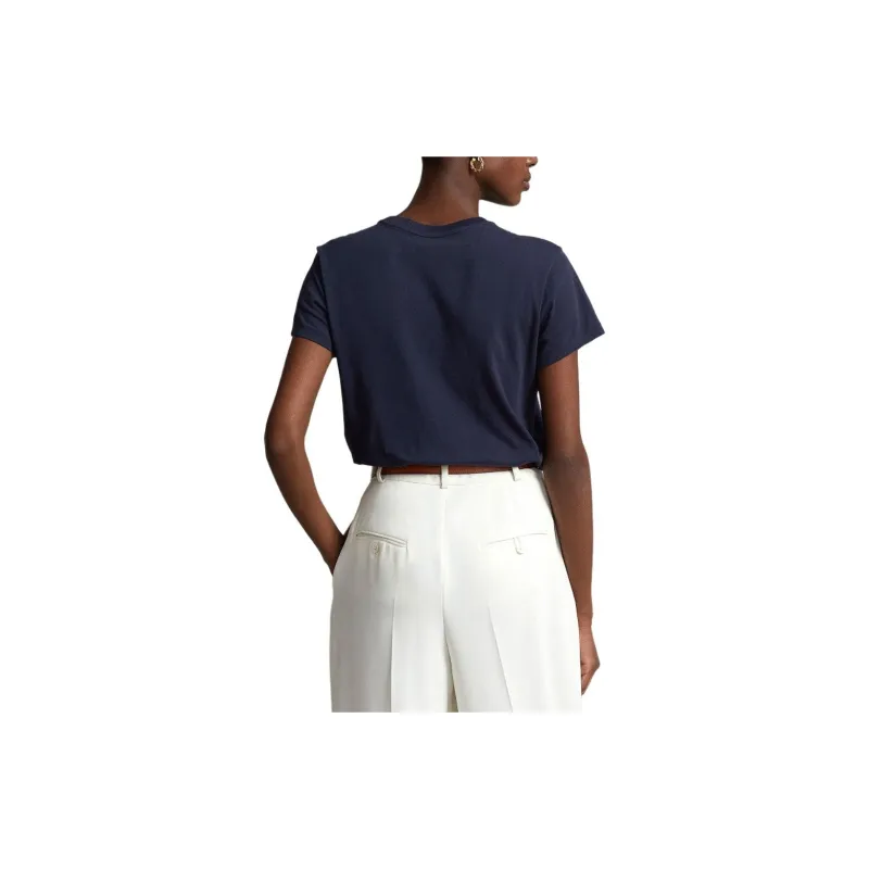 Polo Ralph Lauren T Shirt Women's Hunter Navy Blue-3