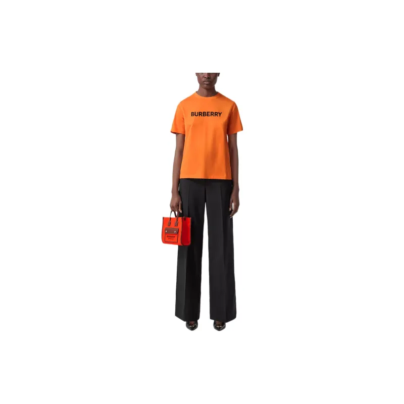Burberry T Shirt Women's Orange-1